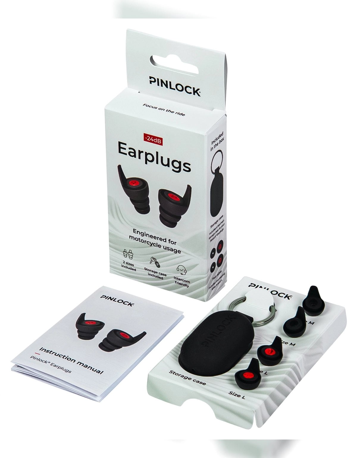 Pinlock Earplugs for Motorcycle