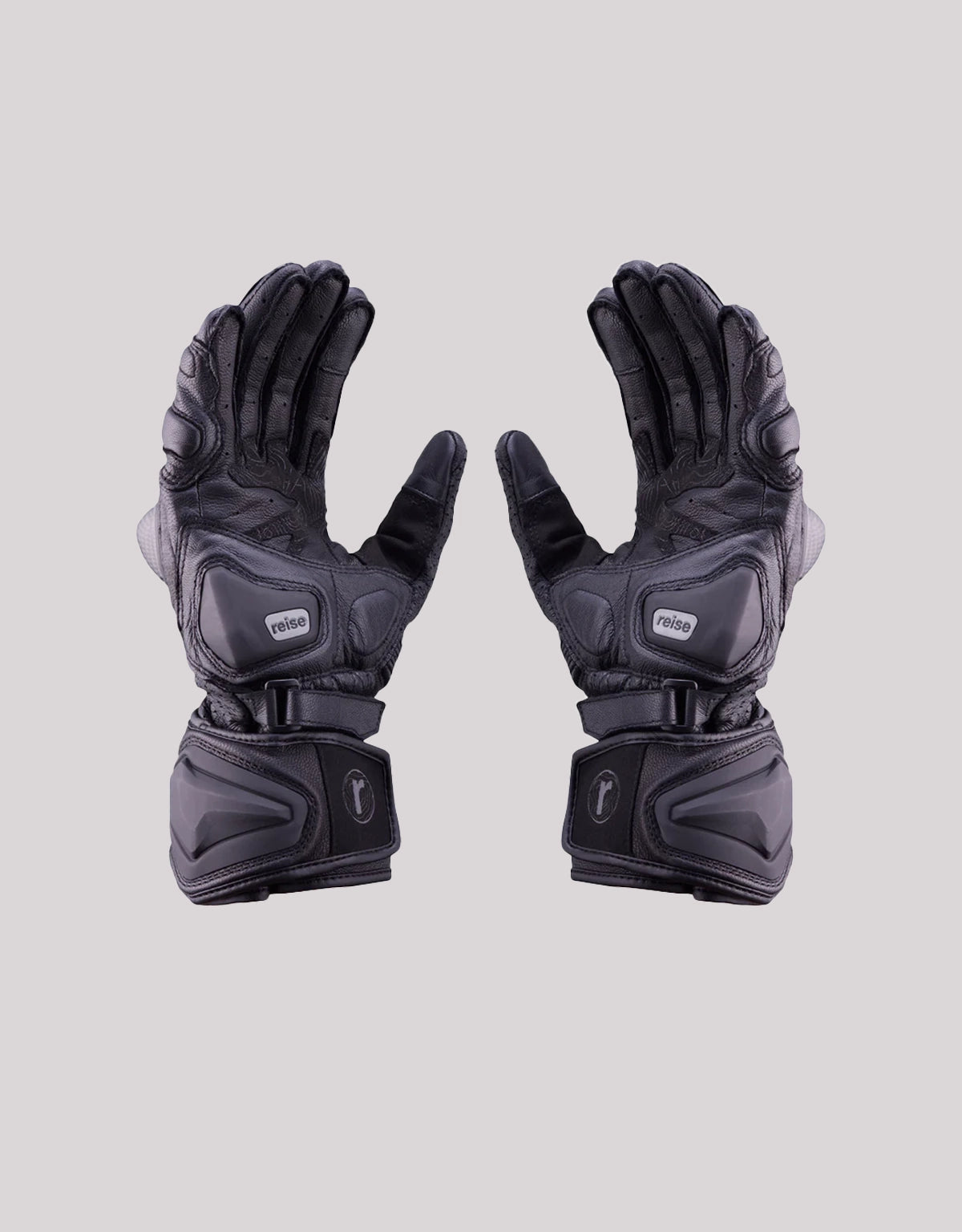 ReiseMoto Rhodes Black Gloves