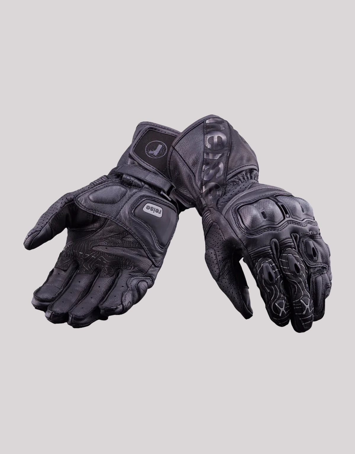 ReiseMoto Rhodes Black Gloves