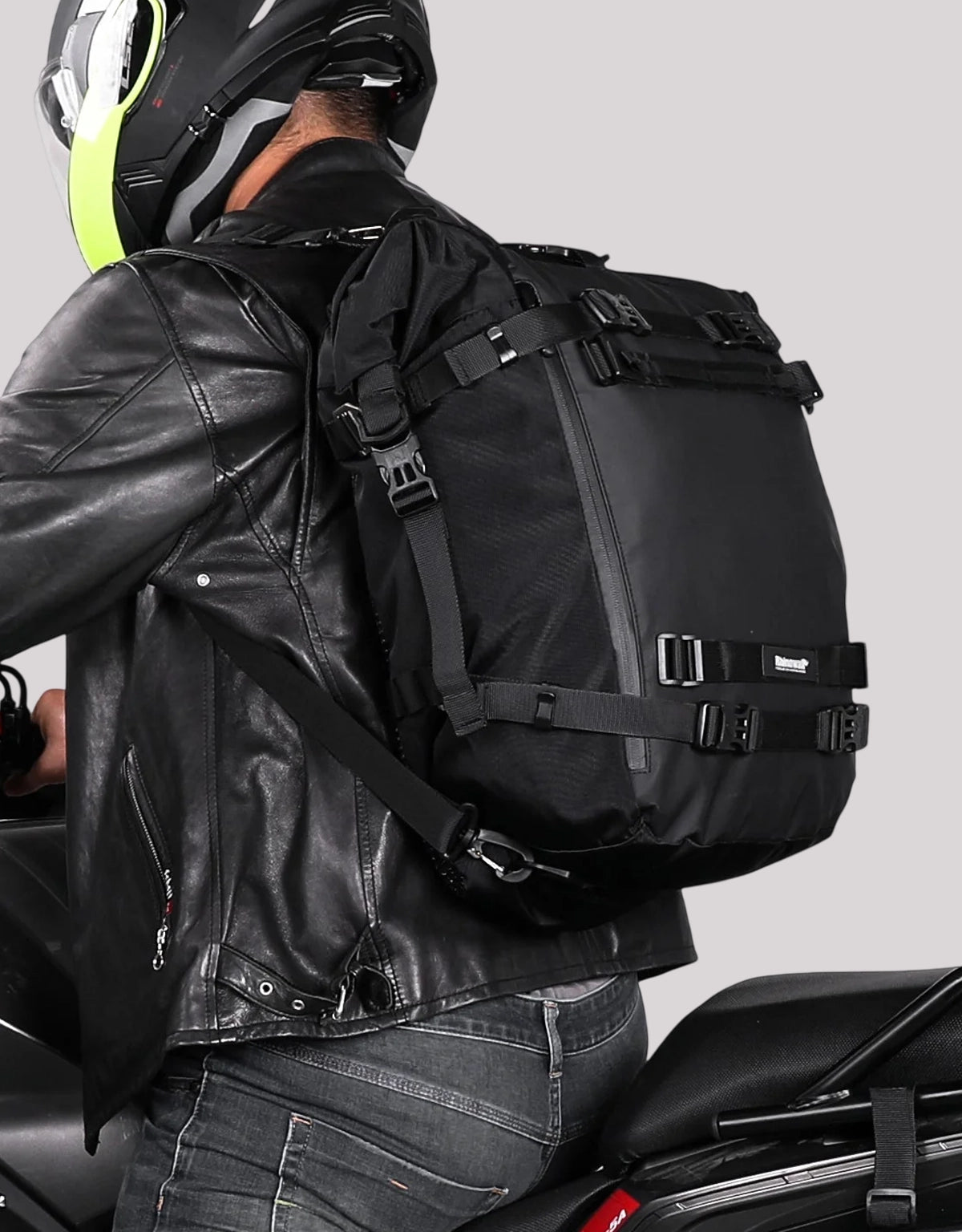 Rhinowalk 30L Waterproof Modular Tailbag Black