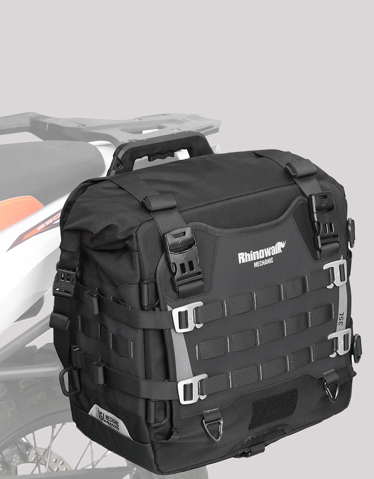 Rhinowalk 35L Mechanic Quick Release Pannier Bags (Pair)