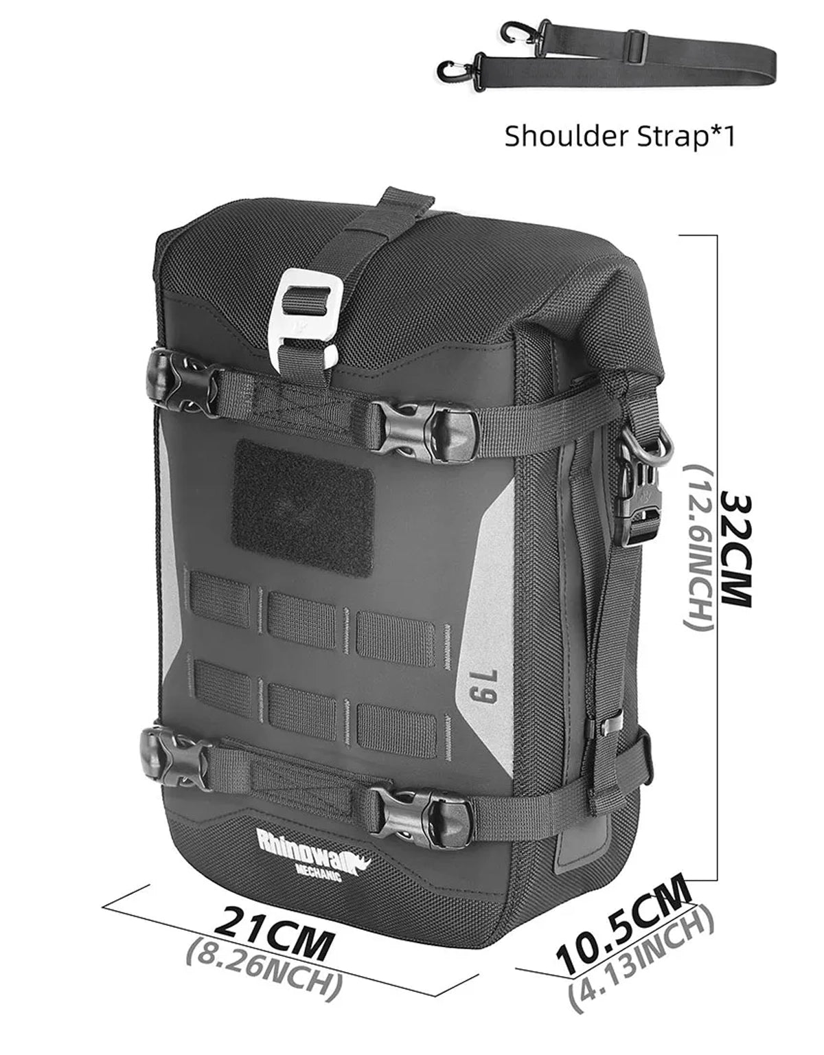Rhinowalk Crash Bar Bag Mechanic Series MJX200I
