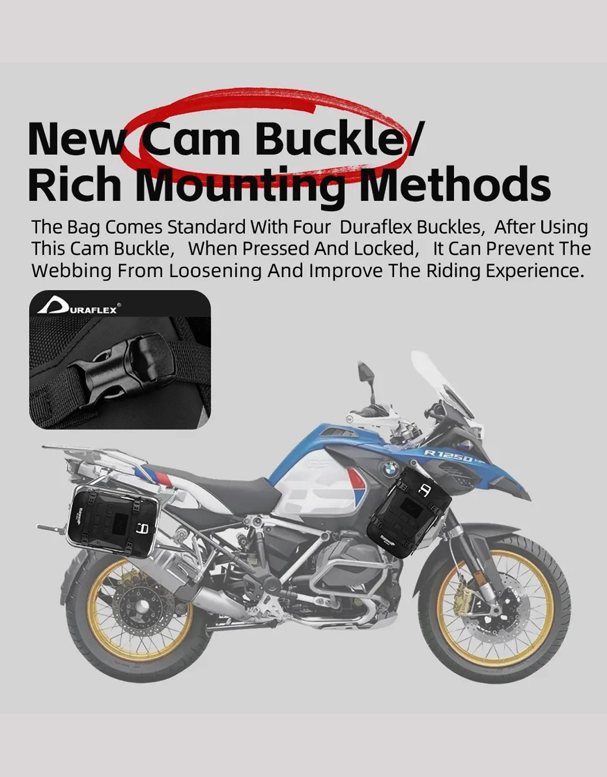 Rhinowalk Crash Bar Bag Mechanic Series MJX200I
