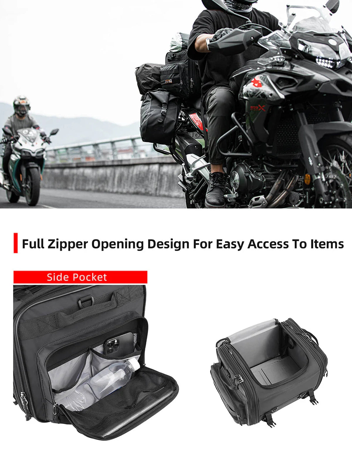 Rhinowalk Tail Bag 40-60L