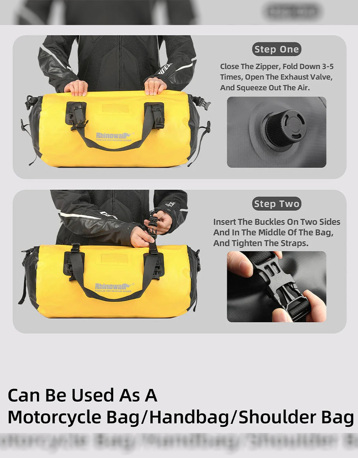 Rhinowalk Waterproof Drybag 65L