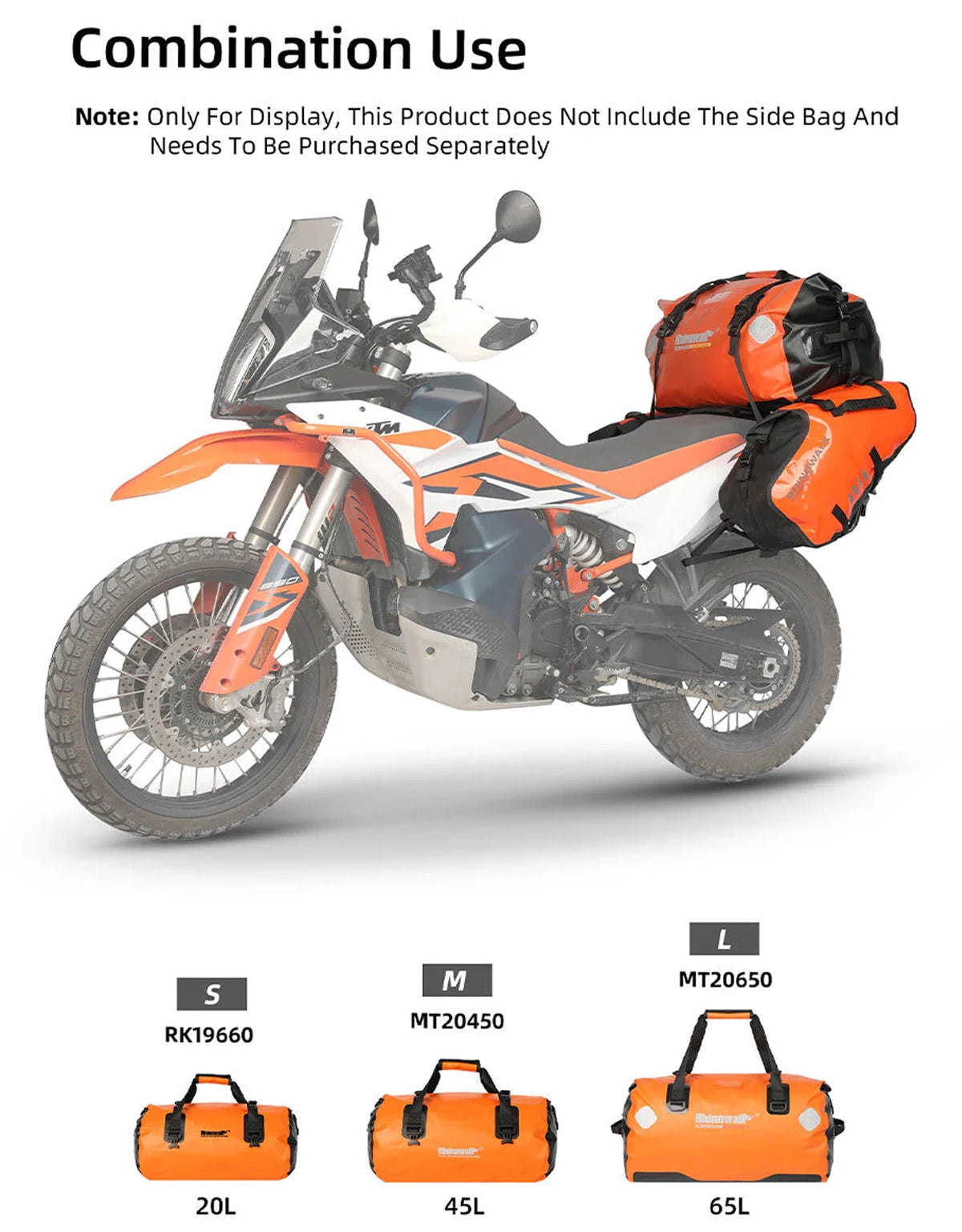 Rhinowalk Waterproof Drybag 65L
