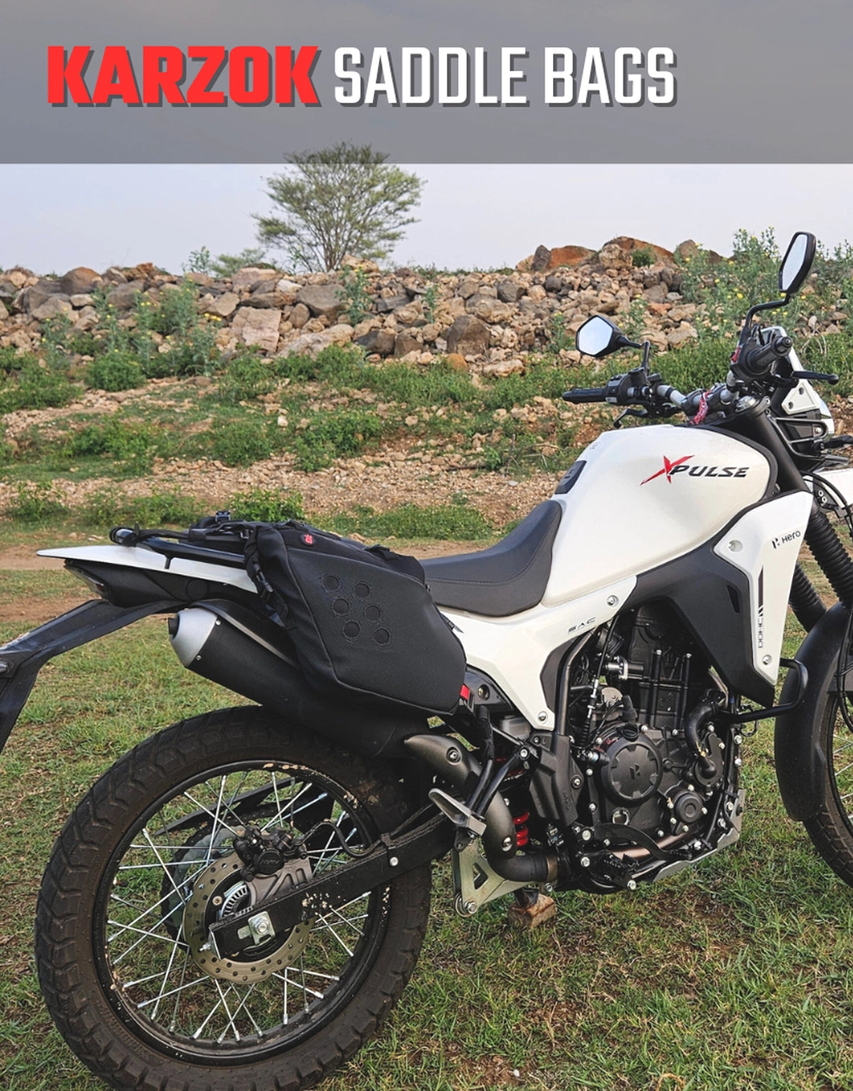 RiderZone Karzok Saddlebags
