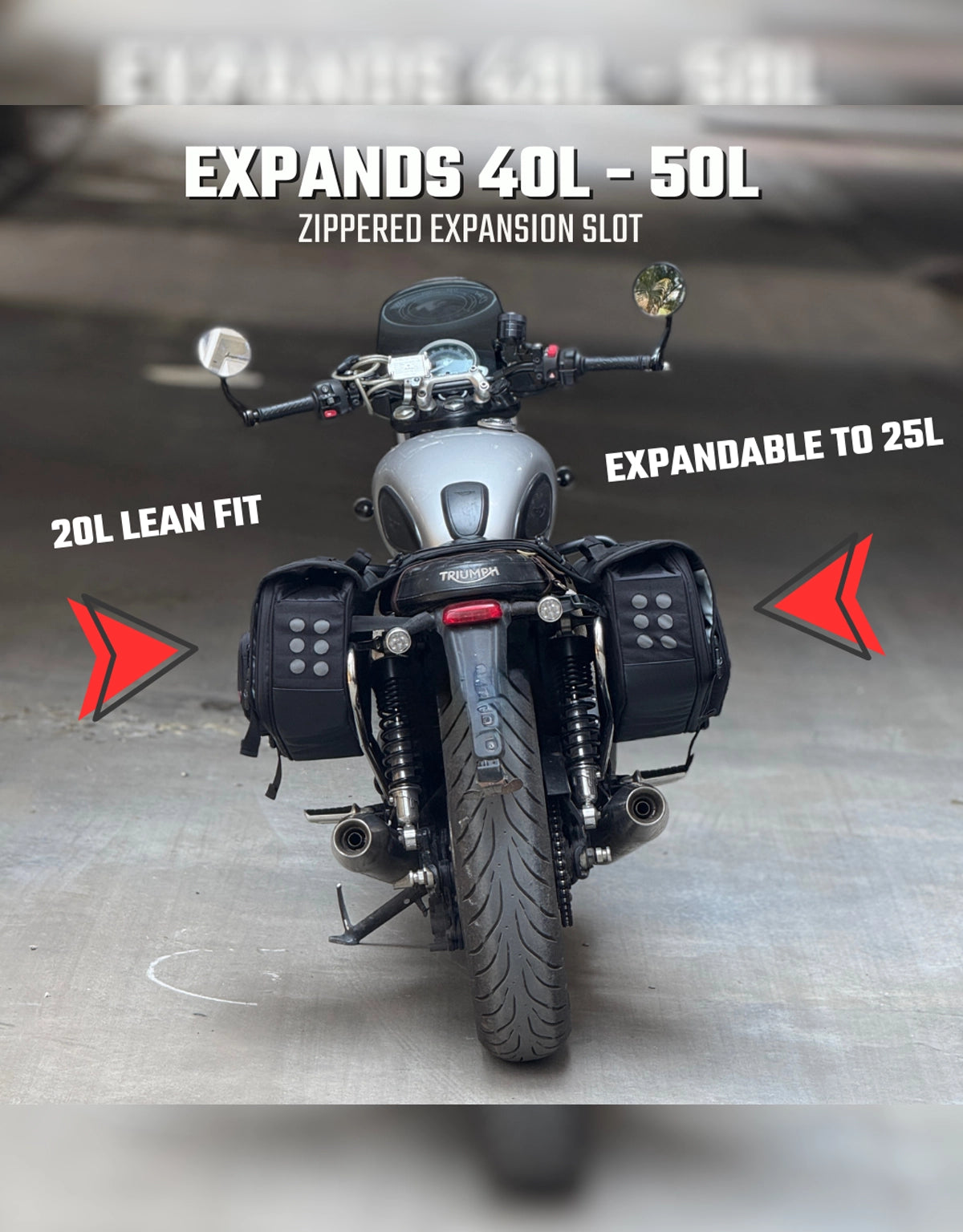 RiderZone Moriri Saddlebags