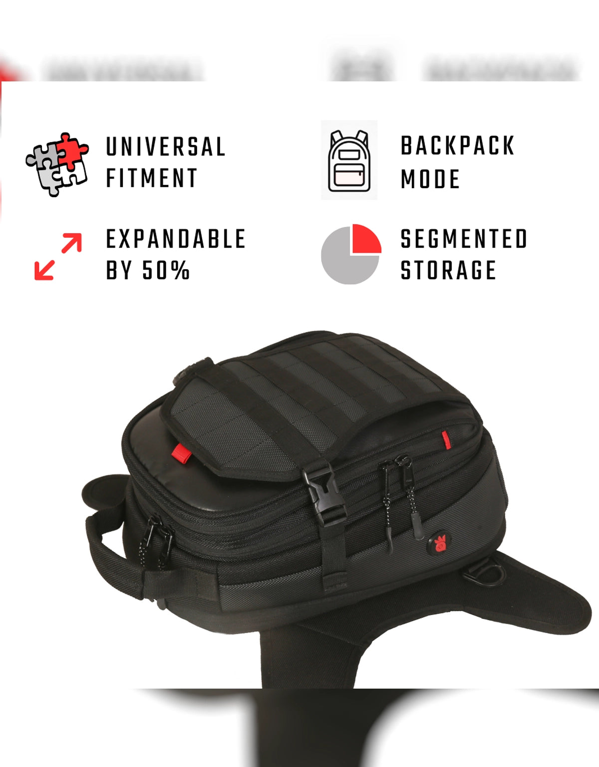 RiderZone Mustang Tankbag