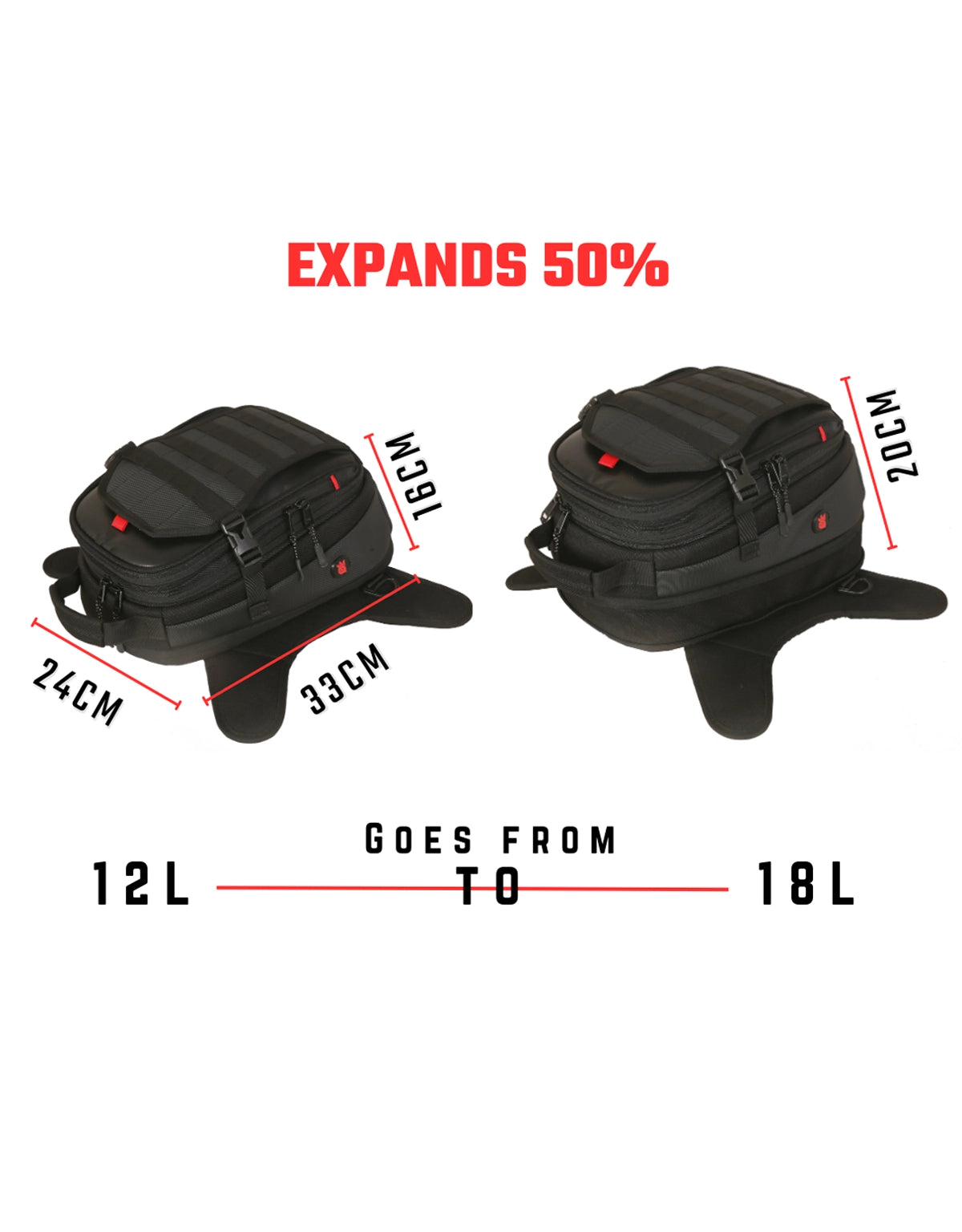 RiderZone Mustang Tankbag