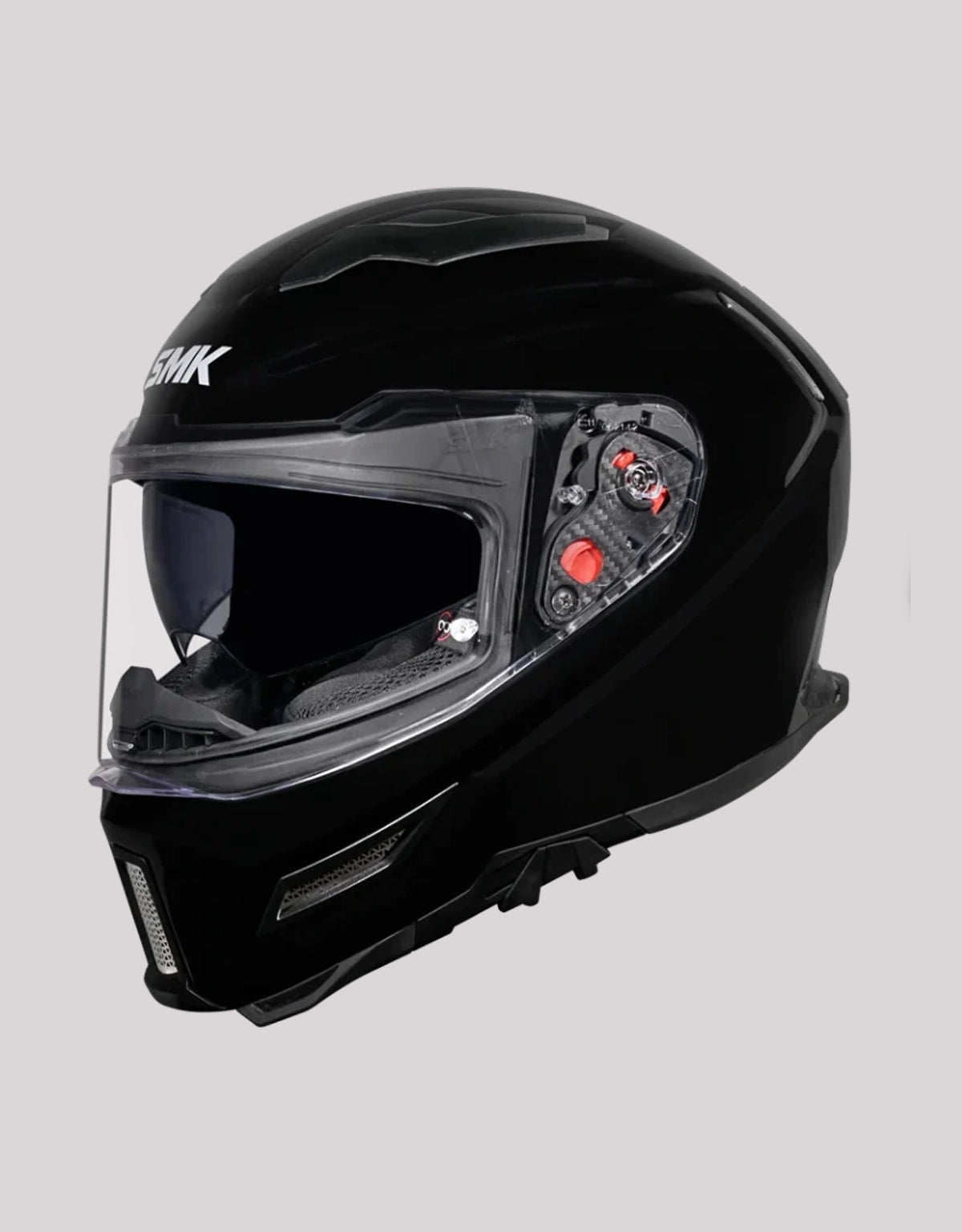 SMK Agnar SolidBlack Helmet