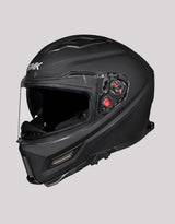 SMK Agnar SolidBlack Helmet