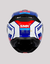SMK Gullwing Navigator GL513 BlueWhiteRed Helmet