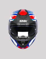 SMK Gullwing Navigator GL513 BlueWhiteRed Helmet