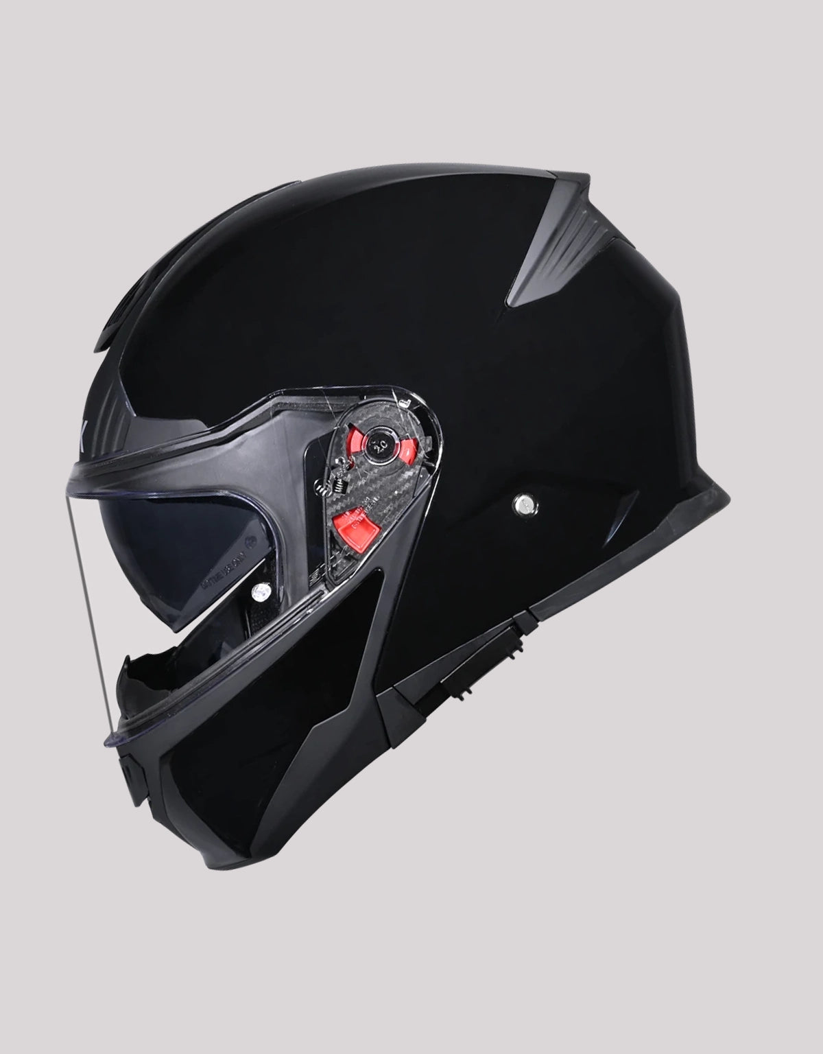 SMK Gullwing SolidBlack Helmet