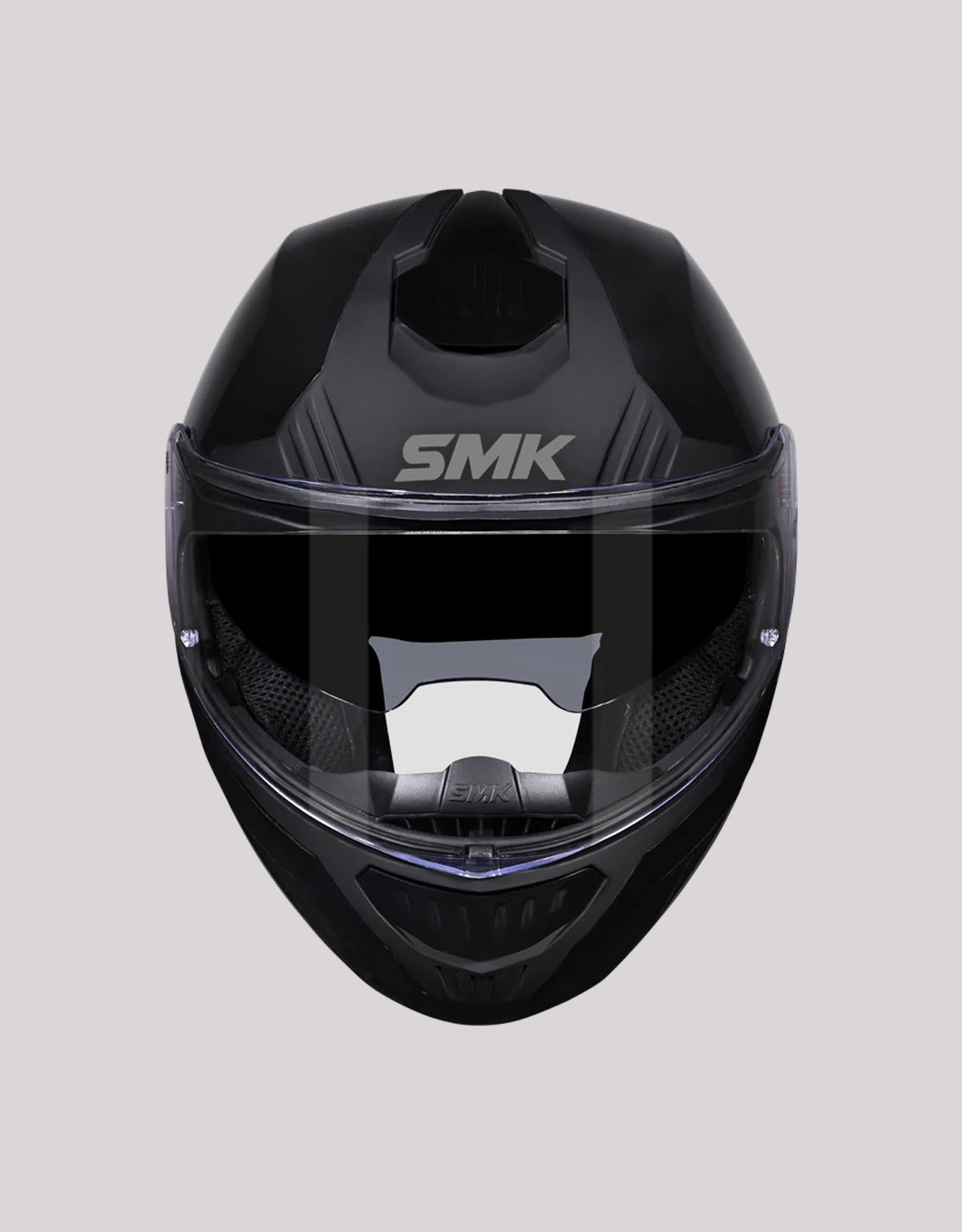 SMK Gullwing SolidBlack Helmet