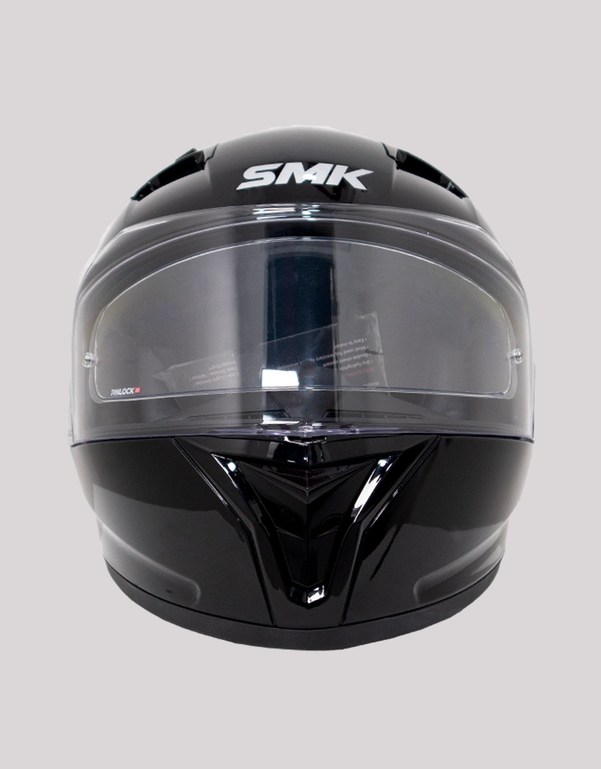 SMK StellarSports SolidBlack Helmet