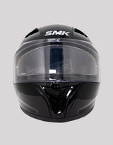 SMK StellarSports SolidBlack Helmet