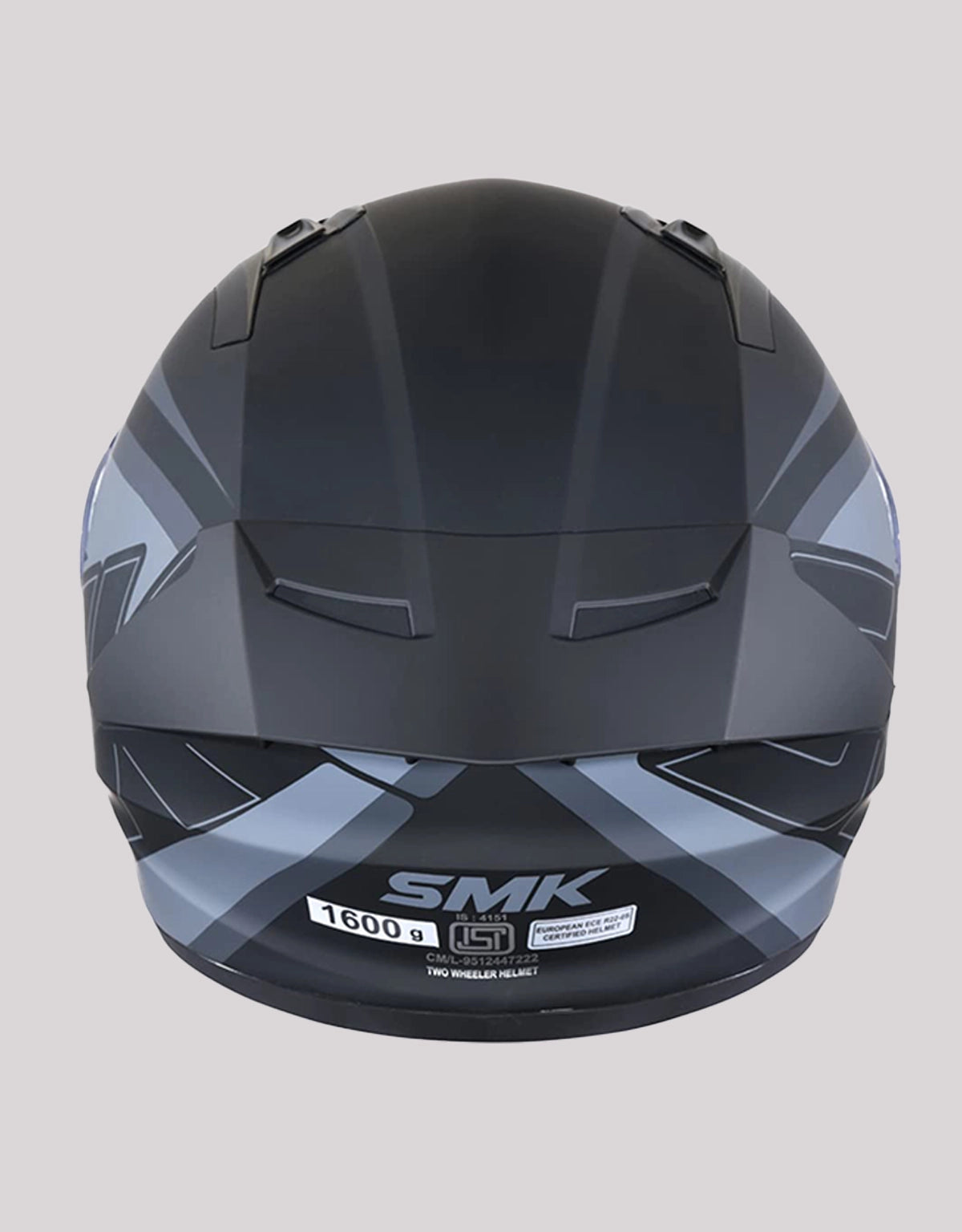 SMK StellarSports Stage BlackGrey Helmet