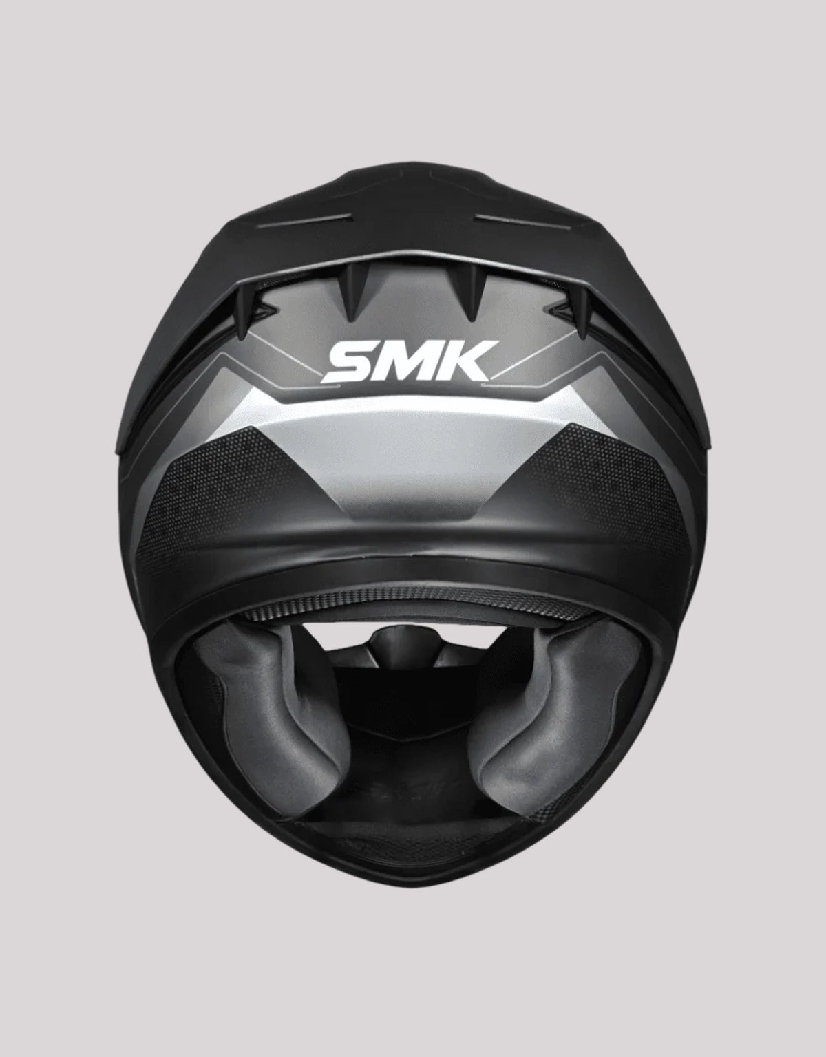SMK StellarSports Flight BlackGrey Helmet