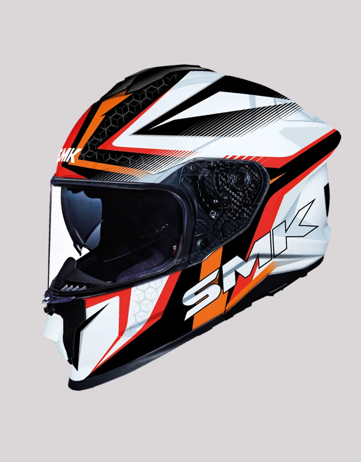 SMK Titan Slick GlossWhiteRed