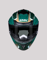 SMK Typhoon Aerot GreenGold Helmet