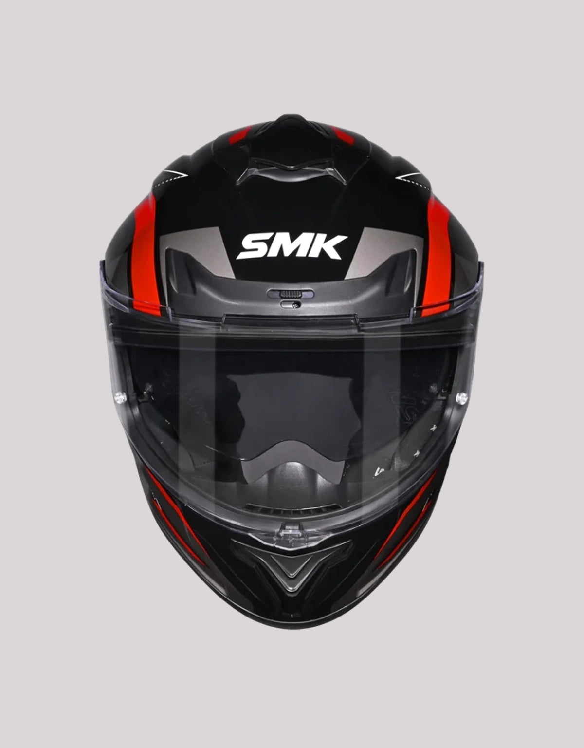 SMK Typhoon Azonix GL263 BlackRed Helmet