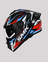 SMK Typhoon Rival GL213 BlackWhiteRed Helmet