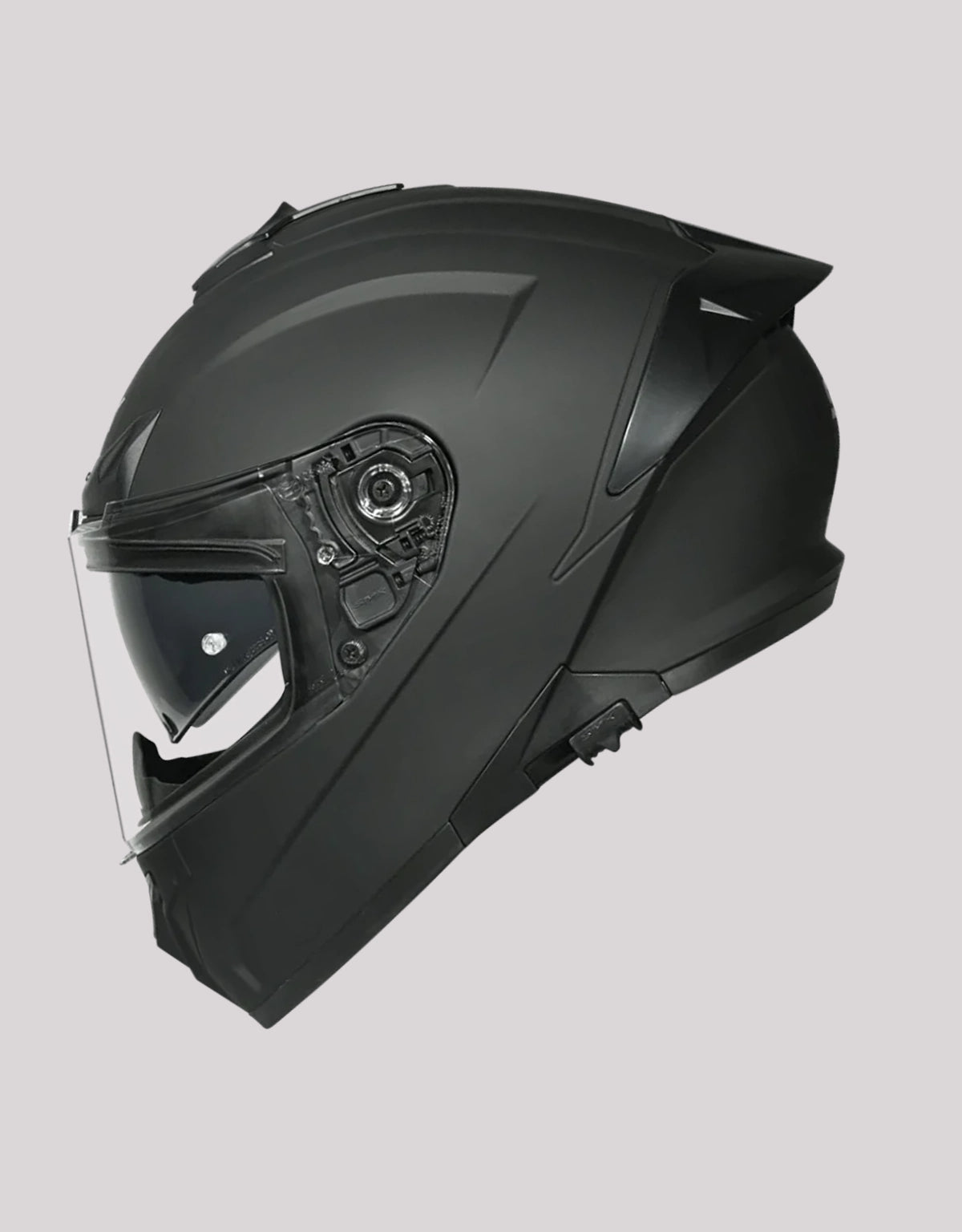 SMK Typhoon SolidBlack Helmet