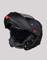 SMK Gullwing SolidBlack Helmet