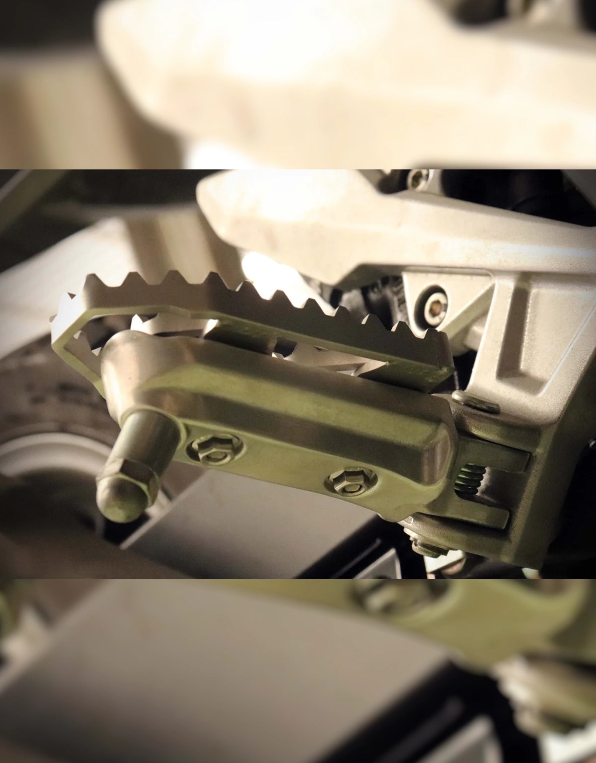SRC Honda NX500 Wide Footpegs