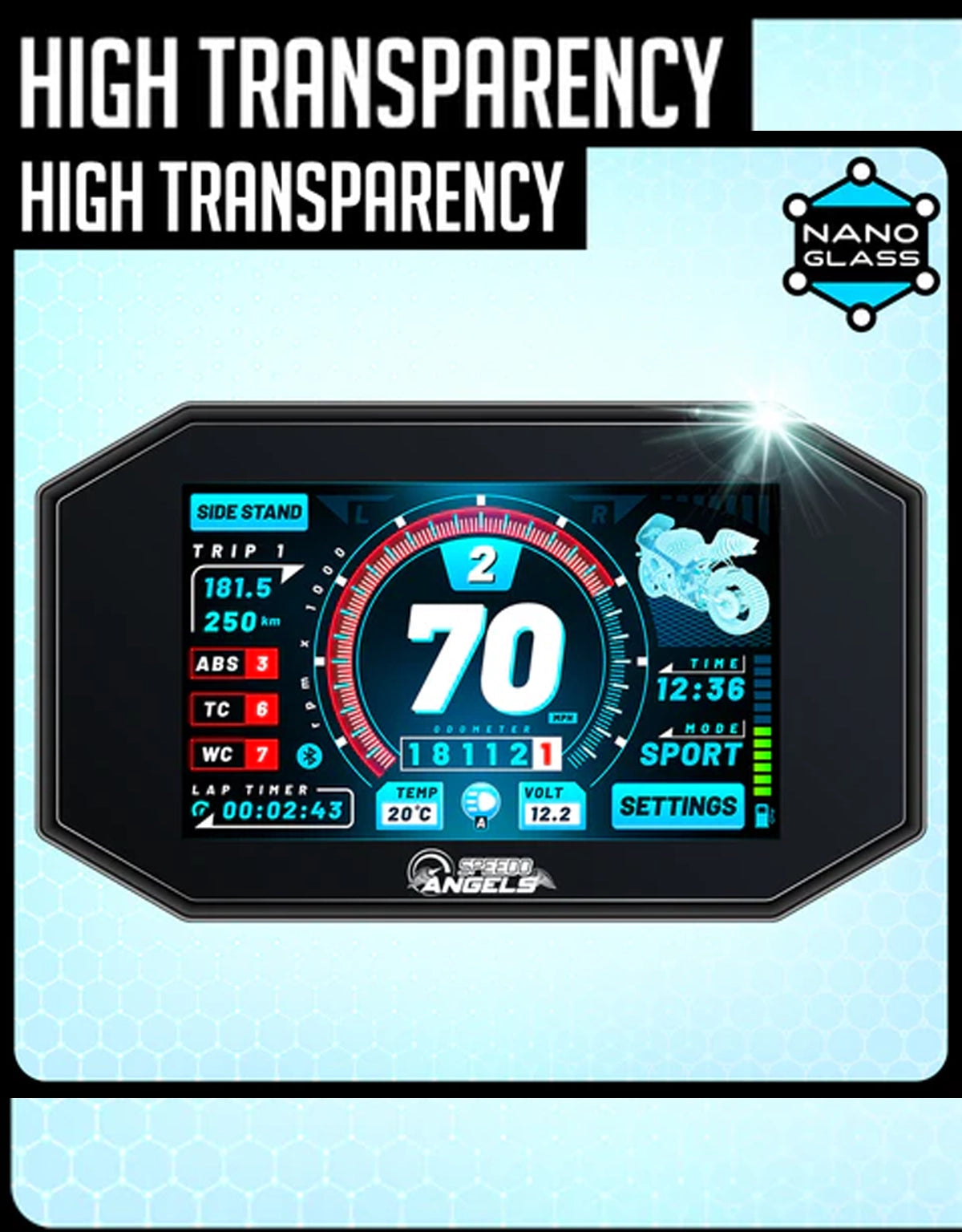 Speedo Angels Screen Protector for Honda NX500 / Transalp