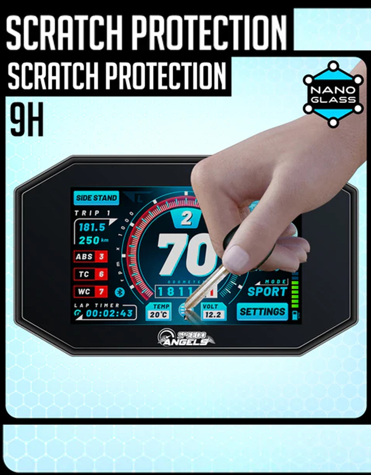 Speedo Angels Screen Protector for Honda NX500 / Transalp