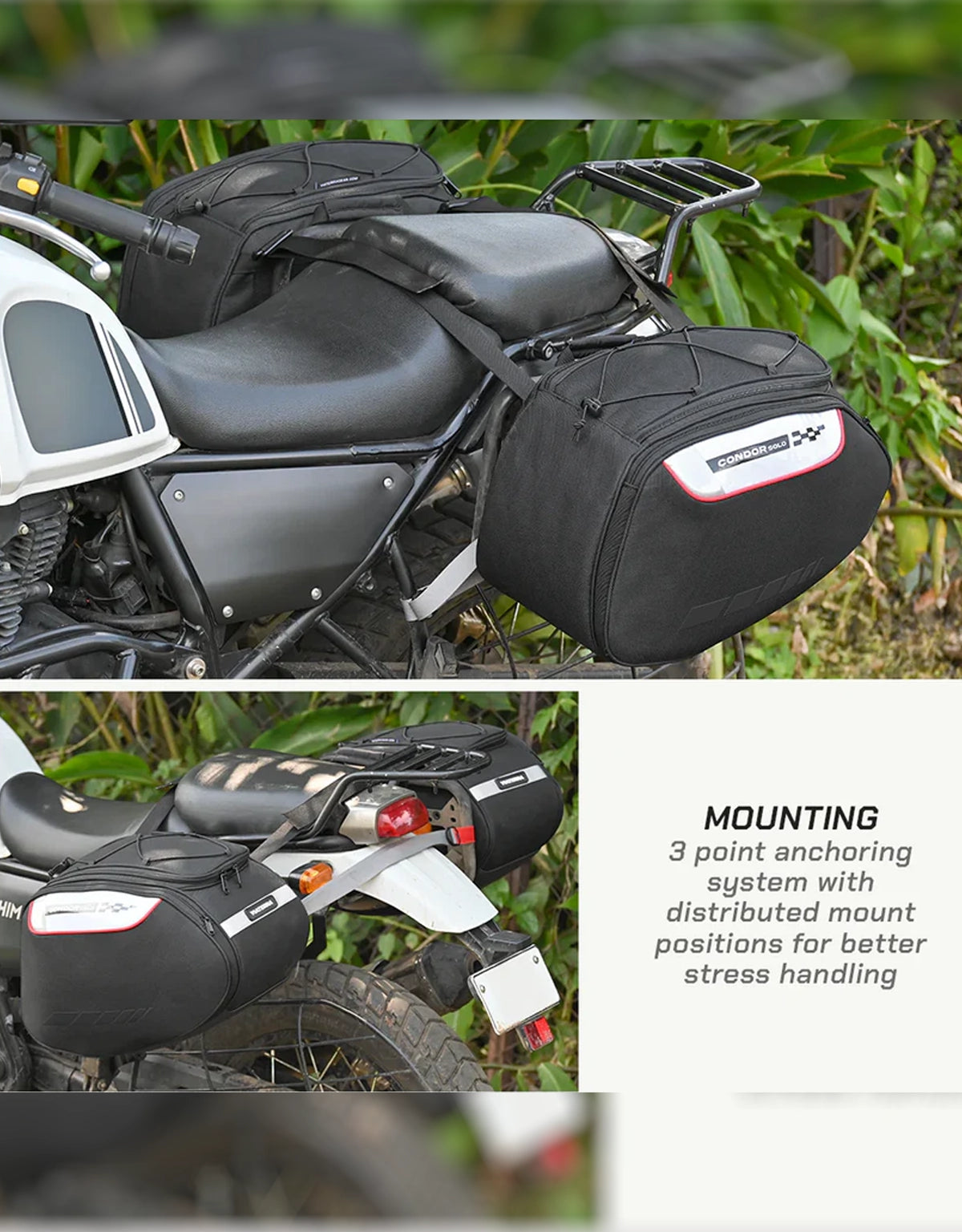 Viaterra Condor Solo Waterproof Saddle Bags