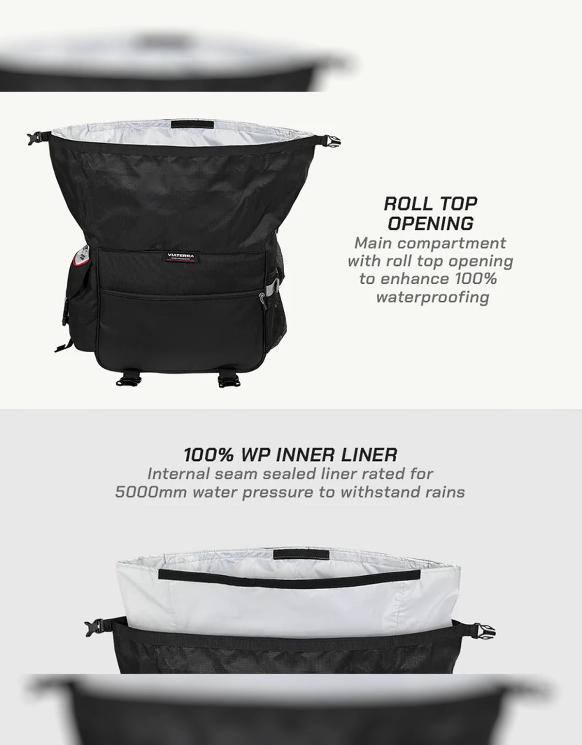 Viaterra Leh Waterproof Saddle Bags