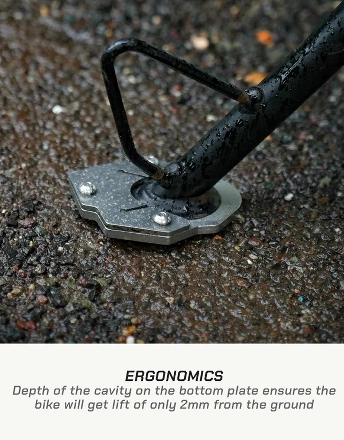 Viaterra TVS Apache RTX300 Sidestand Shoe
