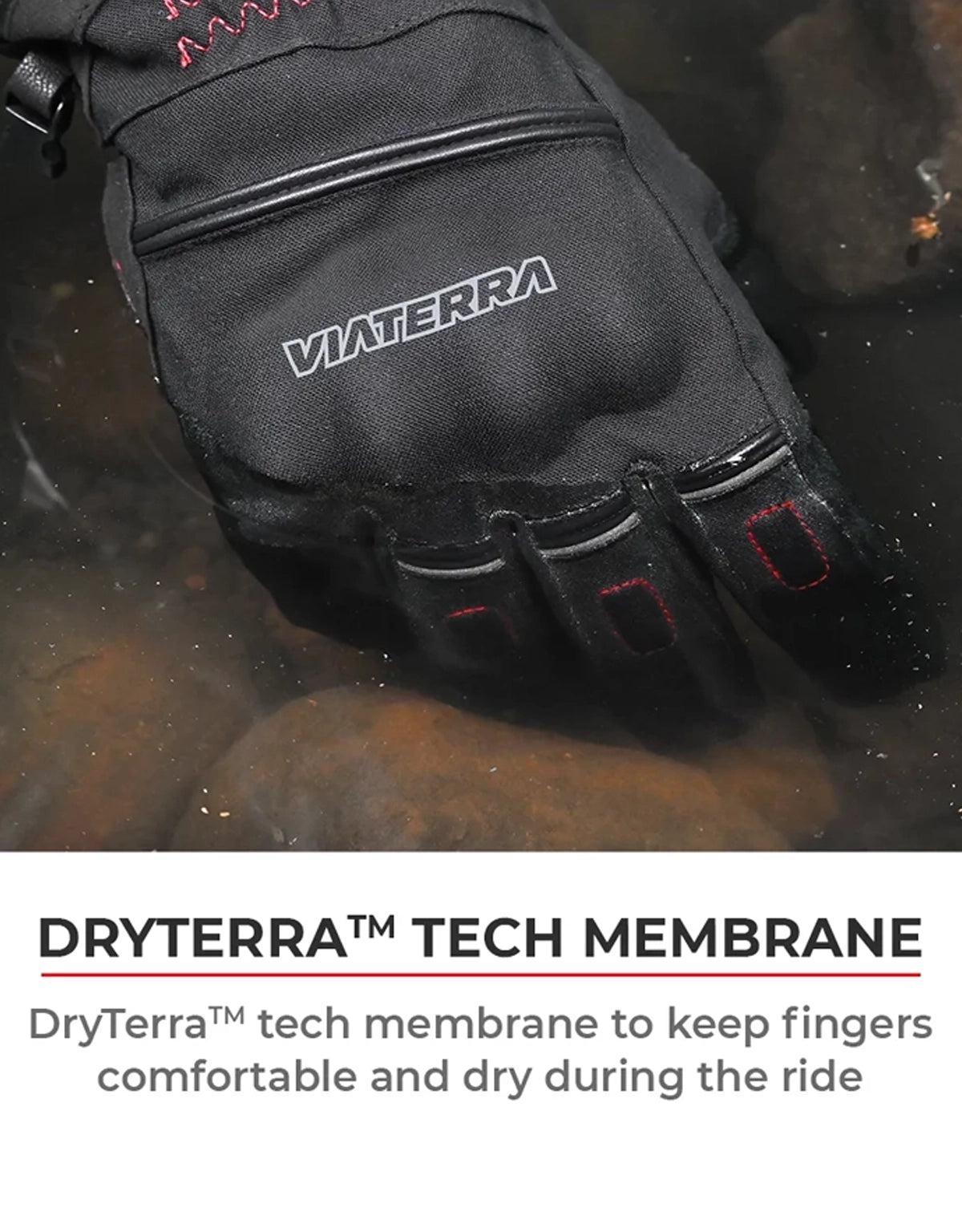 Viaterra Tundra Waterproof Riding Gloves