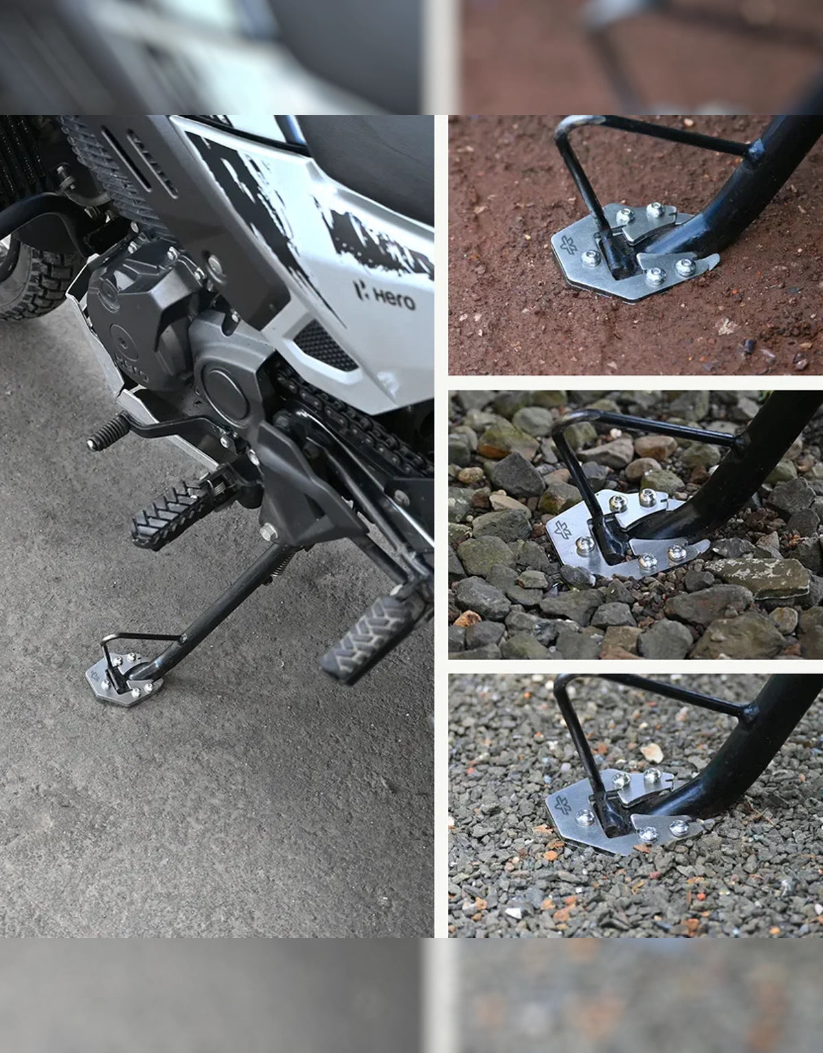 Viaterra XPulse200 Sidestand Shoe