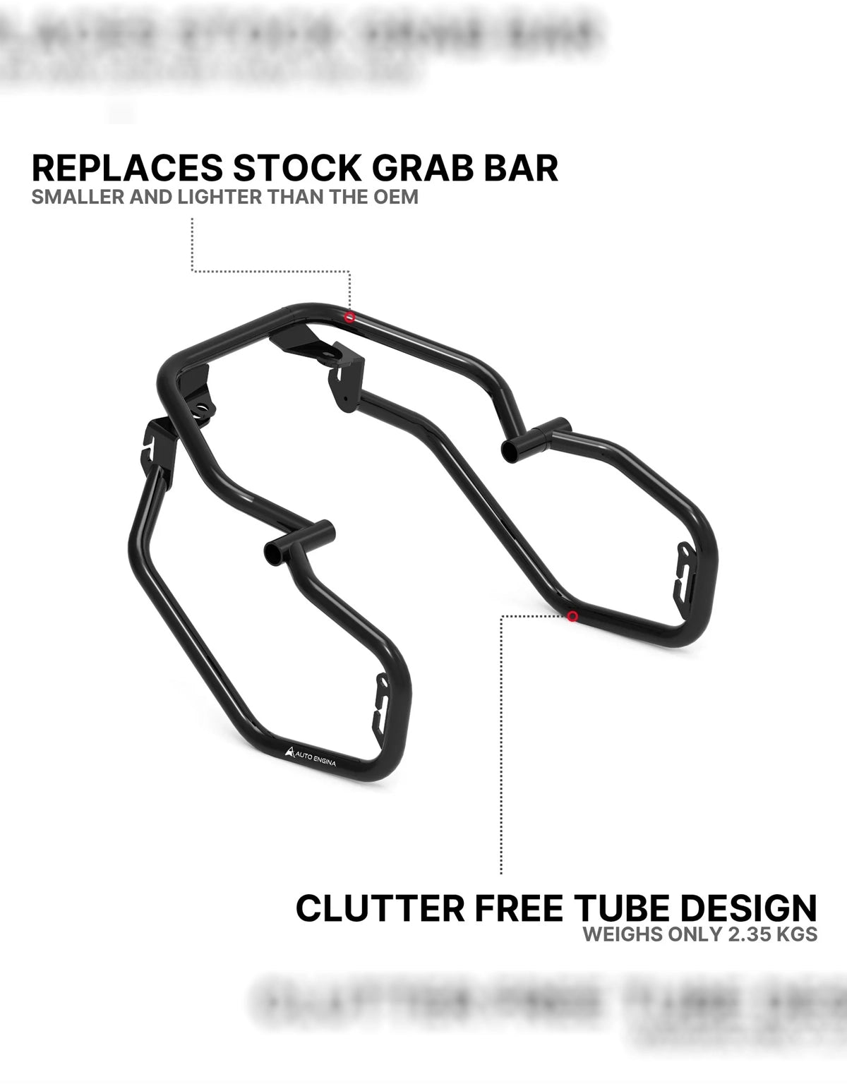AutoEngina Saddle Stay+Grab Bar for 2025 KTM Adventure