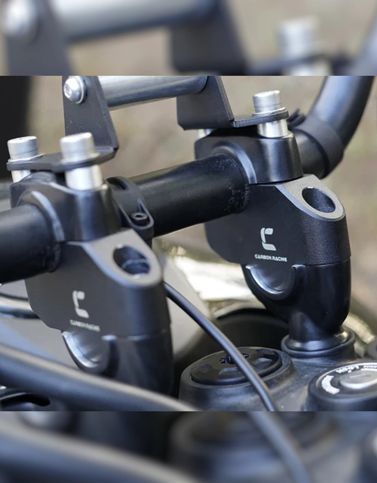 Carbon Racing Himalayan 450 Pullback Handlebar Risers
