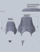 Carbon Racing Royal Enfield Himalayan 450 Windshield