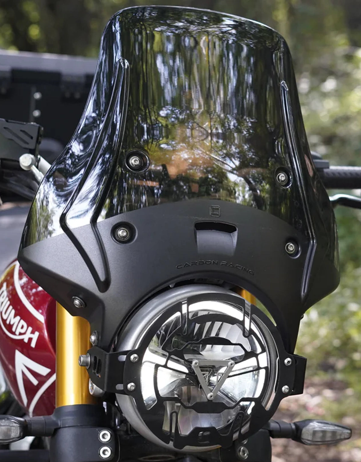 Carbon Racing Triumph 400 Windshield