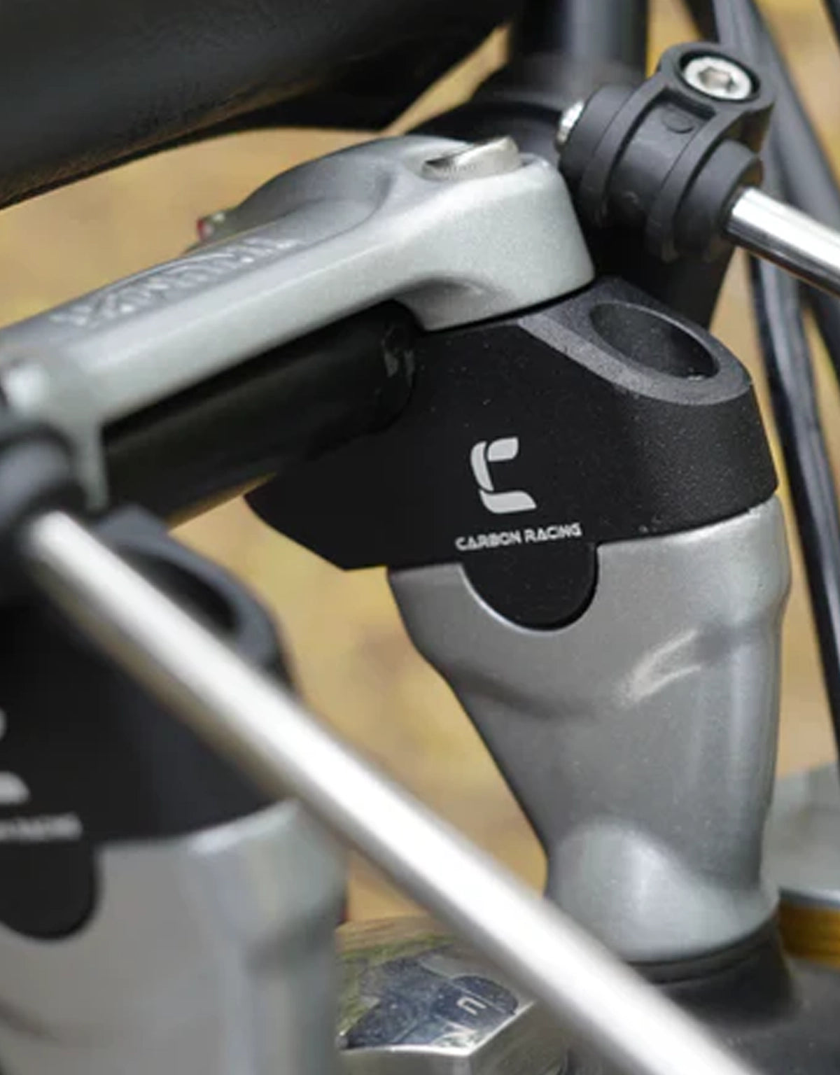 Carbon Racing Triumph Scrambler 400X Pullback Handlebar Risers