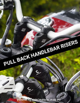 Carbon Racing Triumph Speed 400 Pullback Handlebar Risers 30mm
