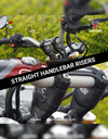 Carbon Racing Triumph Speed 400 Straight Handlebar Risers 27mm