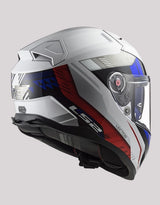 LS2 FF811 VectorII Stylus White Fluo Red Helmet