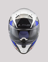LS2 FF811 VectorII Stylus White Fluo Red Helmet