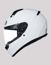 HJC C10 Solid White Helmet