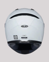 HJC C10 Solid White Helmet
