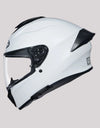 HJC c71 Solid White Helmet